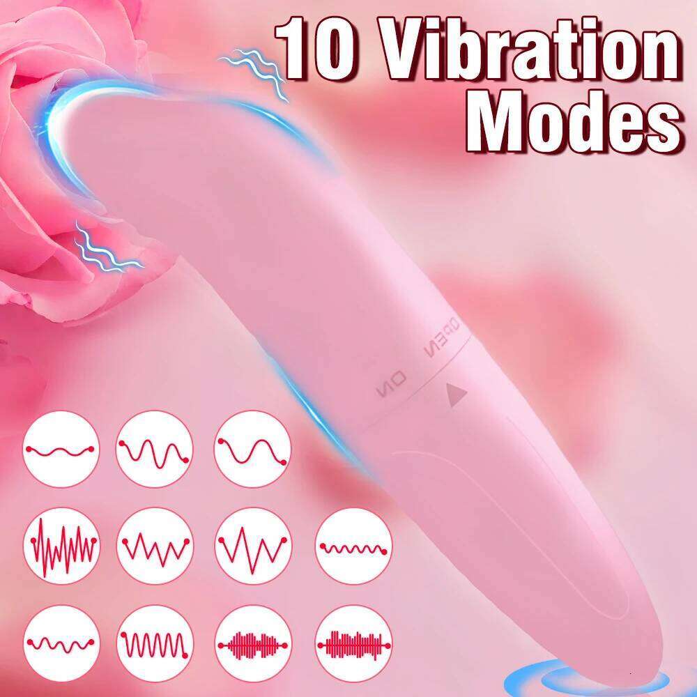 Mini Bullet Vibrator Women Masturbation G Spot Clitoris Anal Vibration Stimulator Female Massager Adult Sex Toys for Couple W260305