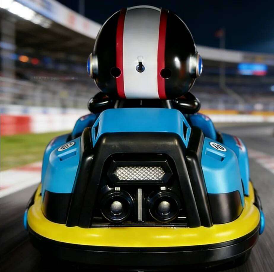 Bumper Car Toddler Boy Girl Catapult Robot Karting Toy with Music Light RC Battle Game for Kids Family Battles C260305