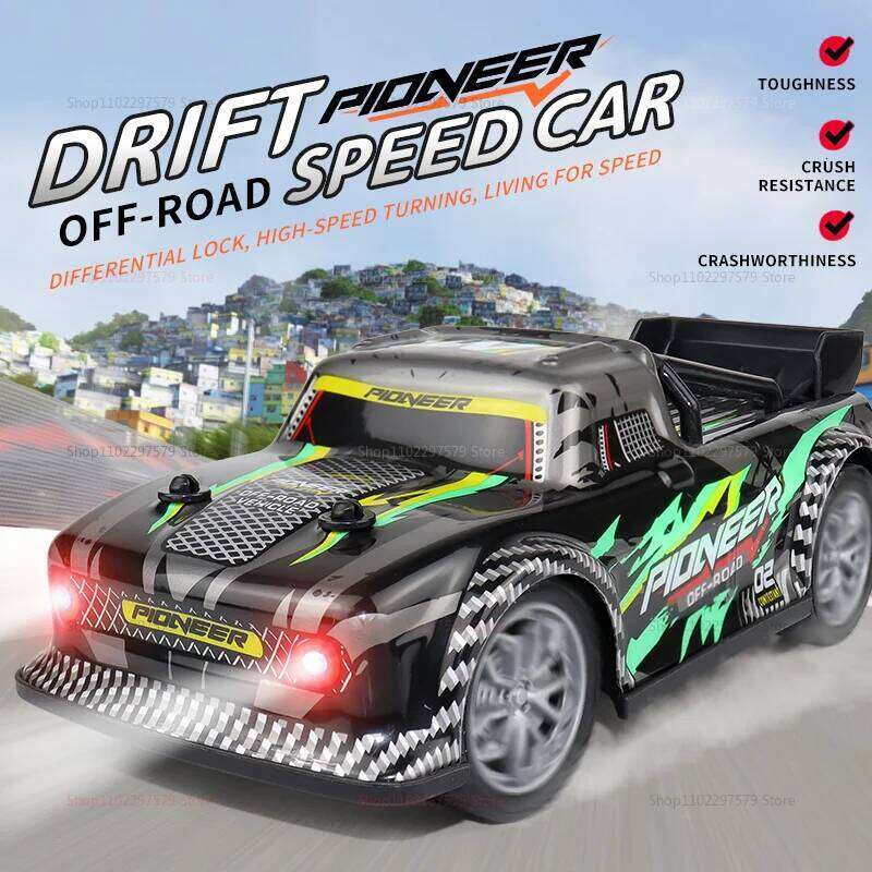 Hot 1:20 Scale Drift RC Car High Speed 4WD Remote Control Toys With LED Lights For Kids Boys Outdoor Indoor Perfect Racing Gifts C260305