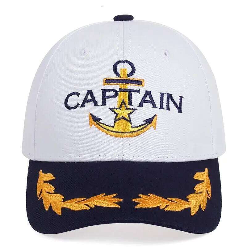 Unisex CAPTAIN/FIRST MATE Embroidery Baseball Caps Spring And Autumn Outdoor Adjustable Casual Hats Sunscreen Hat Y260304