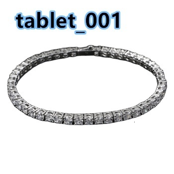 Fashion Jewelry Hip Hop Iced Out Moissanite/Zircon Tennis Bracelet