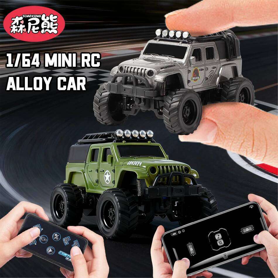 SENNIXIONG 1/64 RC RTR MINI Alloy Off-Road Car Speed Racing Drift SUV Climbing Truck All Terrain Vehicle Toy for Children Gift C260305