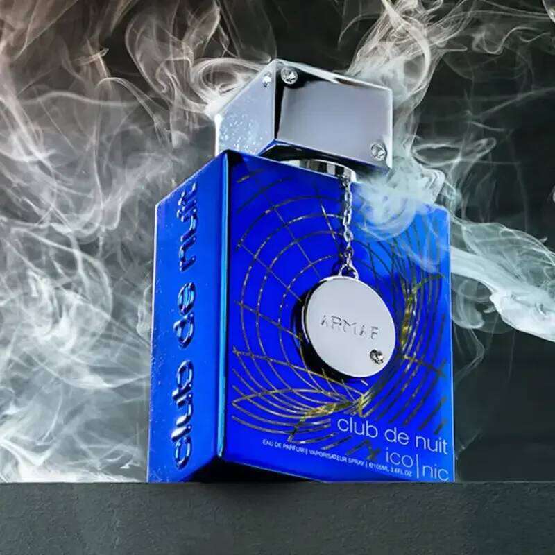 Armaf Club De Nuit ICO/NIC Sillage Unisex Eau de Parfum Spray - Captivating Floral Woody Musk Fragrance with Bergamot 26H0306