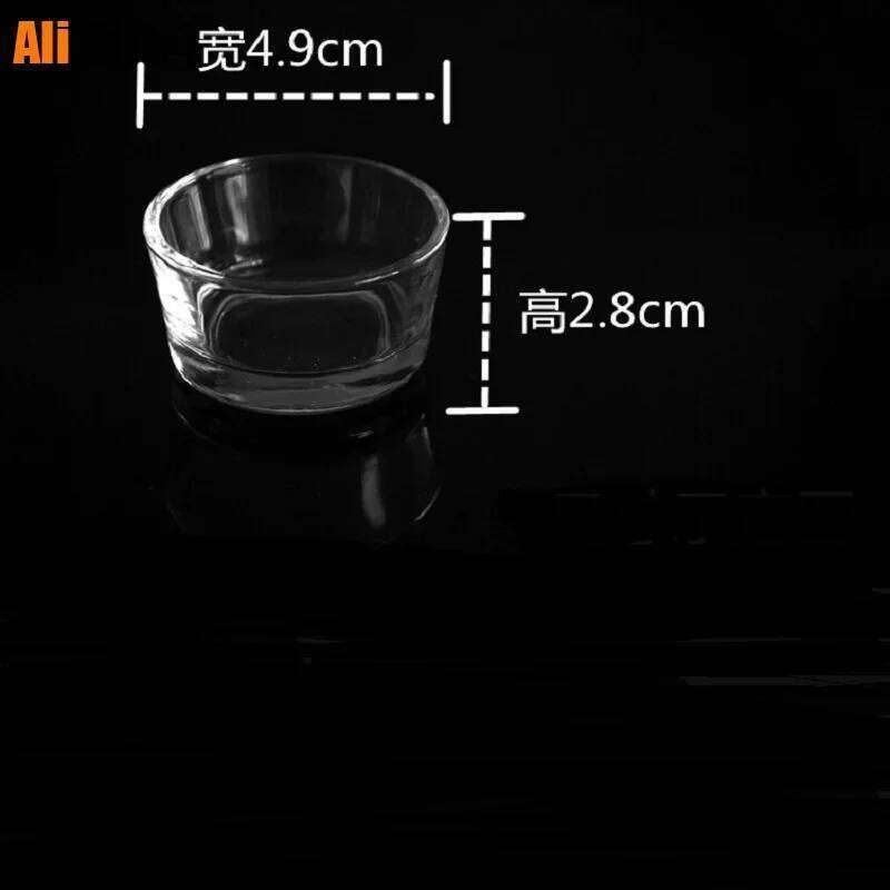 Retro Candlestick Candle Holders, Candlelight Dinner Decorations, Valentine's Day Furnishing, DIY Glass Holders XJ260305