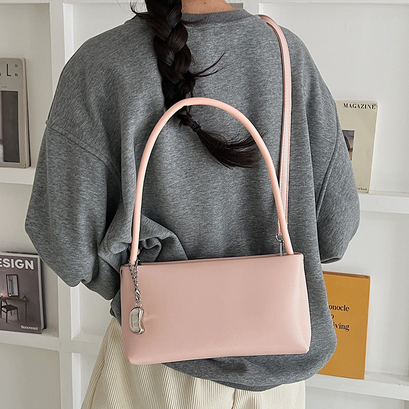 High end women's small square bag new spring style niche design armpit shoulder bag crossbody bag luxury handbag designer bag