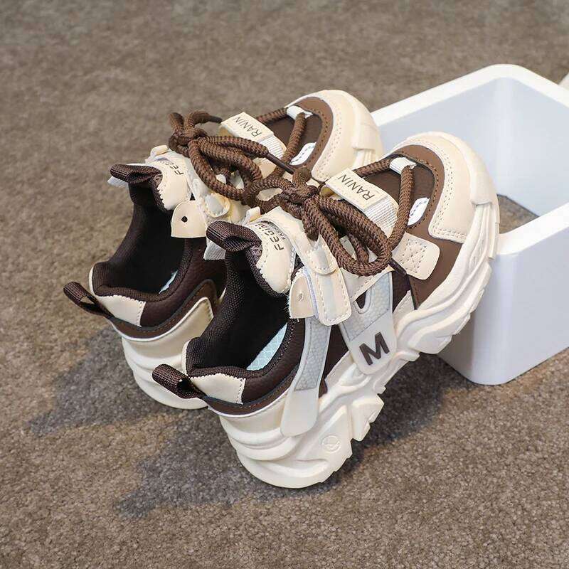 Children Cool Chunky New Design Sports Shoes Sneakers for Girls and Boys 26Y0304