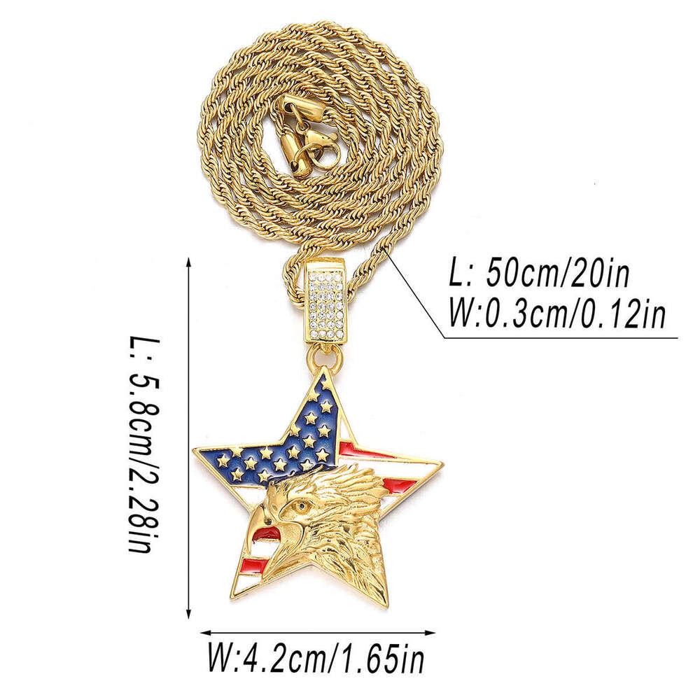 European and American Cross-Border Necklace for Men, Hip-Hop Niche Pendant, High-Quality Alloy Rhinestone Cuban Chain, Manufacturer Wholesale