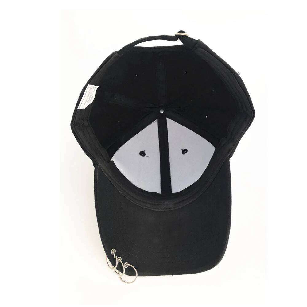 High Quality Adjustable Baseball Hat With Ring Outdoor Sports Sun For Women Men Fashion Snapback Cap Y260304