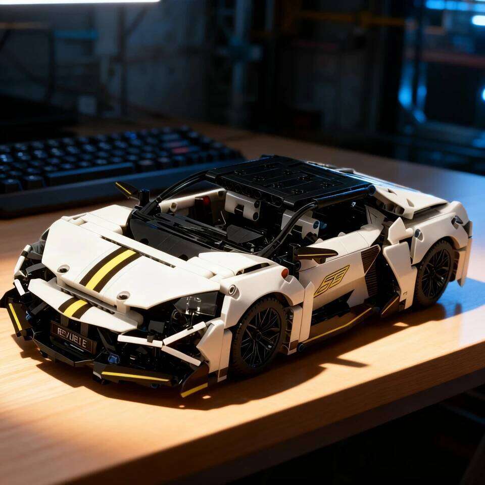 2025 New 1200PCS Sports Building Blocks Set 1:14 Scale Car Model Kit for Kids Adult Racing Vehicle Toys Gifts Z260306