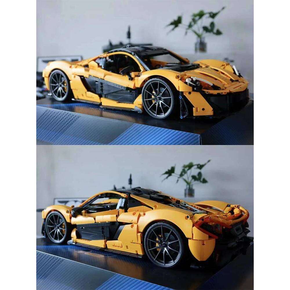 3900PCS McLaren P1 Assembled Building Block Sports Car Racing Model Toy Adults High-Difficulty Educational Gift for Boys and Z260306