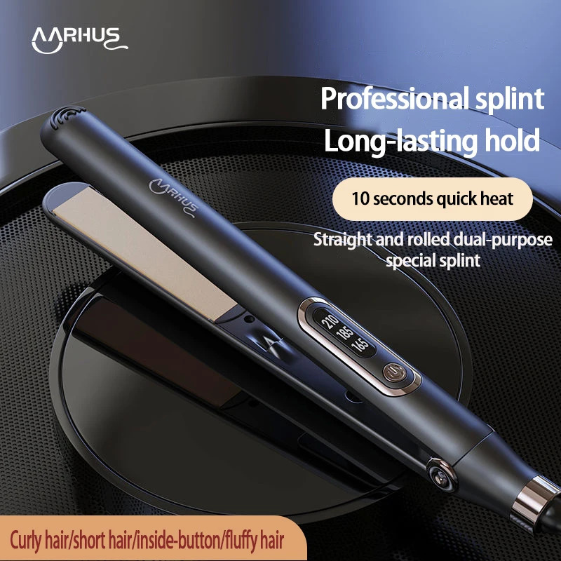 10 Seconds Fast Heating Hair Straightener Curler 2 in 1 For Xiaomi Professional Hairdressing Tools Comb Hair Iron Brush 260305