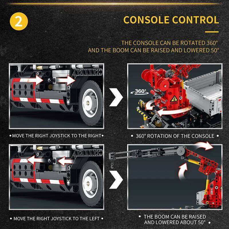 New Technical City Engineering RC Multifunctional Crane Building Blocks Bricks Model Toys for Children Christmas Gift Set Aldult Z260306