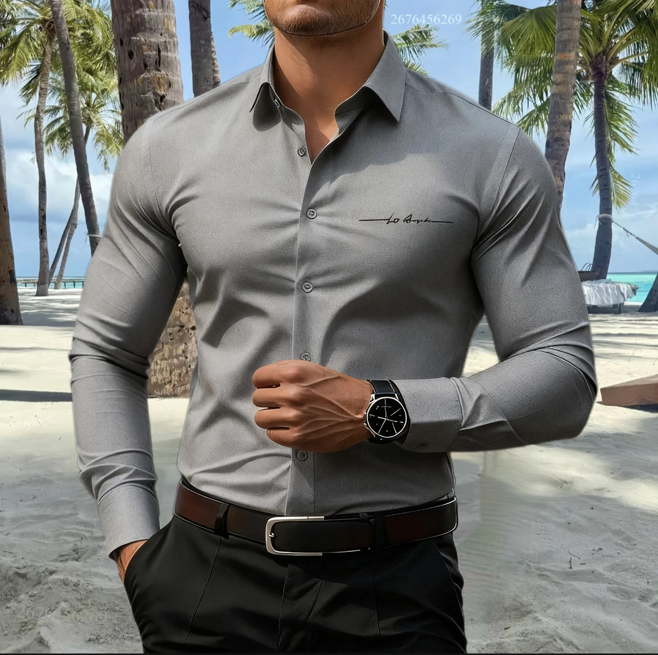 16 colors mens shirts casual fashion long sleeve shirts mens business shirts high quality tops large size fast delivery 260227