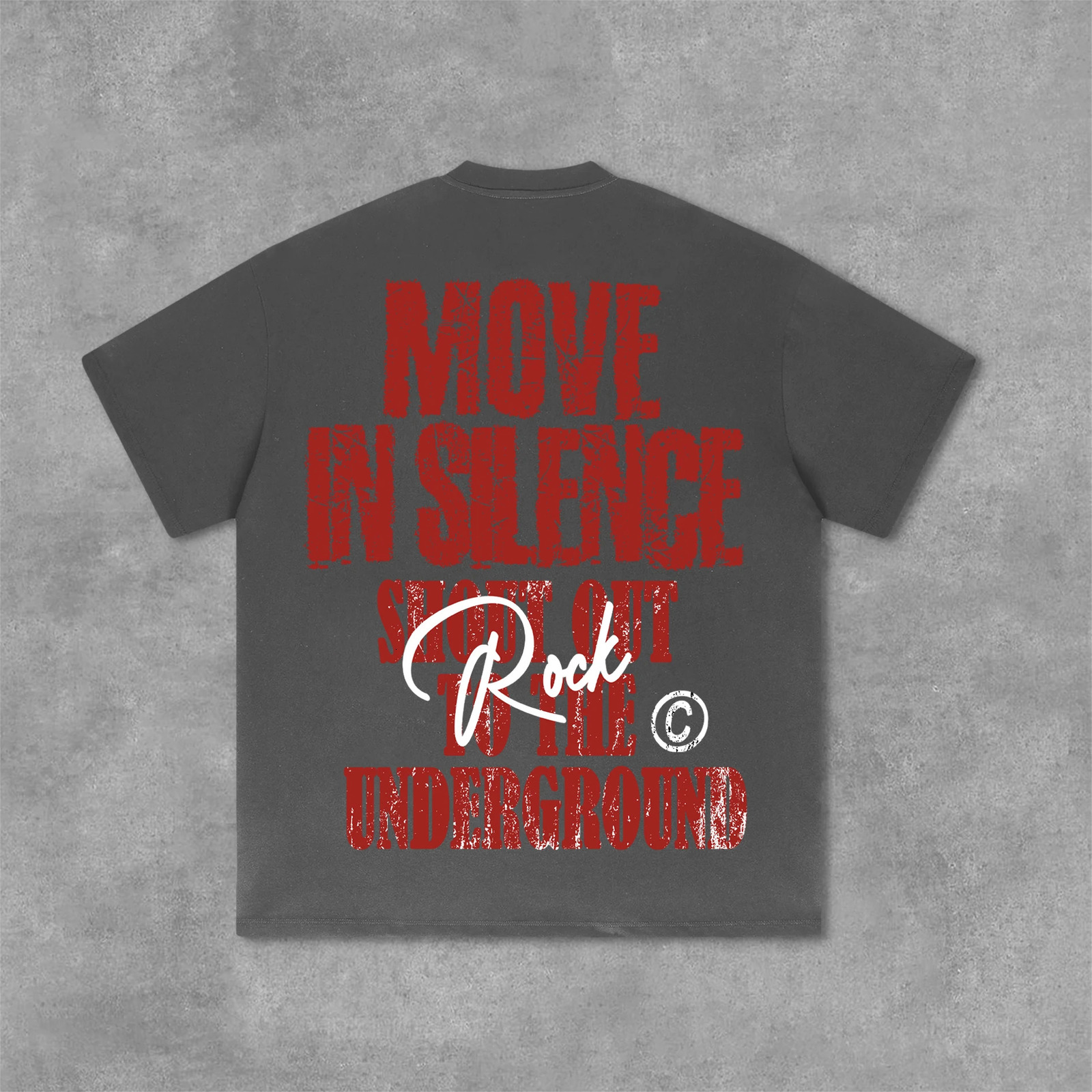 Vintage Move in Silence Graphic Cotton T-shirt Unisex Women Fans Essentials Short Sleeve Tee Fashion Streetwear 260304