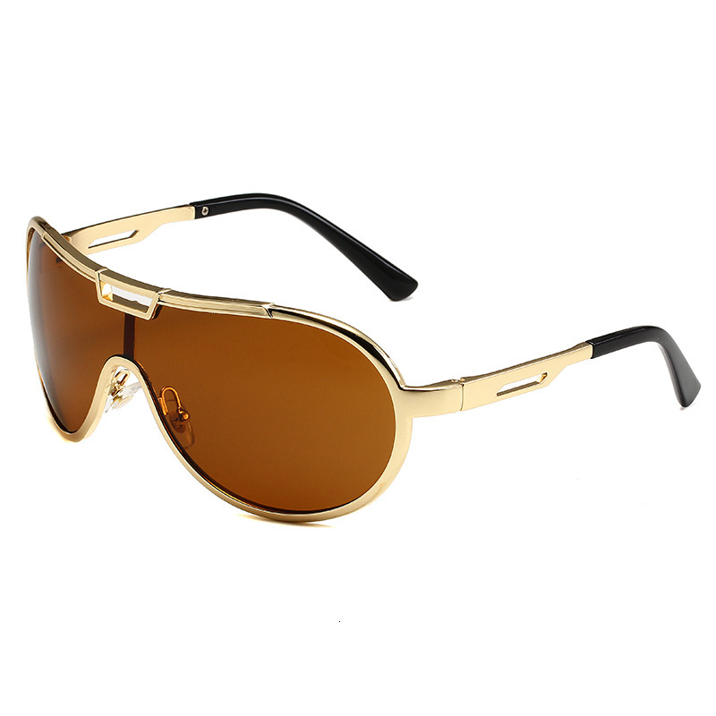 2026 New Designer Luxury Brand Large Frame Toad Glasses European And American Retro Fashion Women's Sunglasses Outdoor Windproof Sunglasses Whole