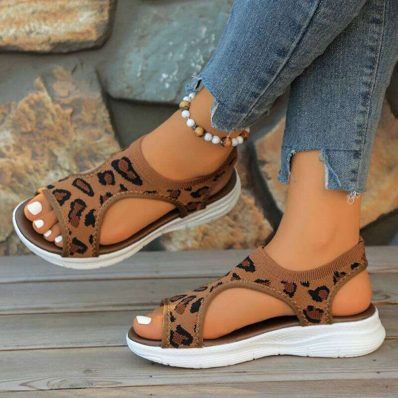 2026 Summer New Women's Slope Heel Lightweight Walking Outdoor Comfortable Breathable Casual Sandals