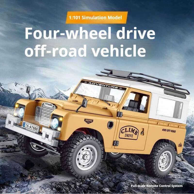 New 1:10 Full Scale Pickup 4X4 Professional Remote Defender Simulated Off-Road Climbing Vehicle RC CAR C260305