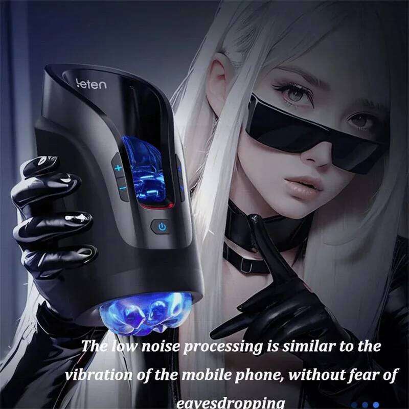 Piston Orgasm High Speed Telescopic Male Masturbation Cup Intelligent Moan Soft Channel Sex Toys for Men Adults Realistic Vagina W260305