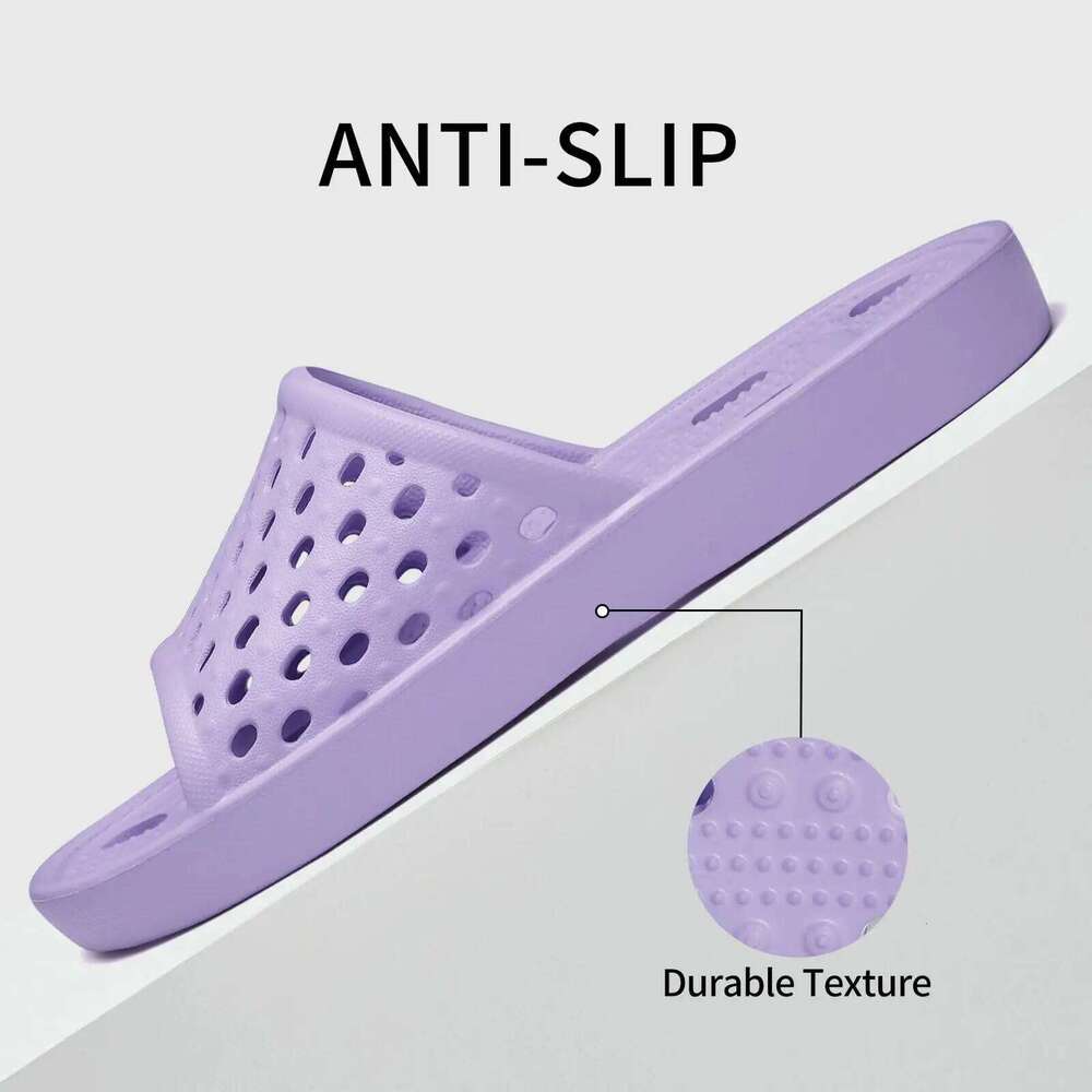Litfun Summer Women's House Slippers With Arch Support Outdoor Anti-slip Beach Slides Light Bathroom Shower Orthopedic Sandals