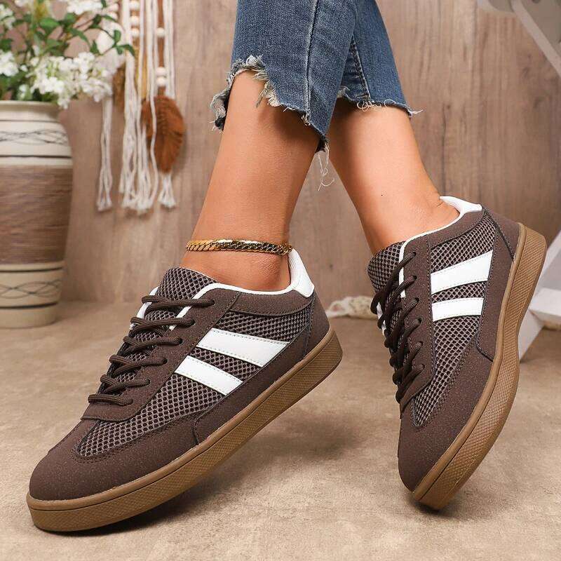 New Spring 2025 Women's Classic Sports Fashion Outdoor Anti slip Vulcanized Plus Size Casual Shoes