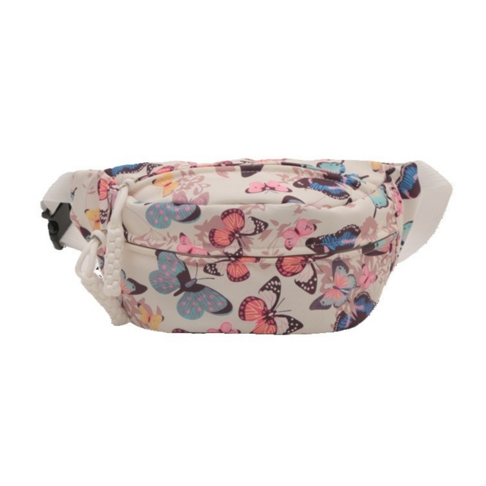 Women's Fashion Waist Pack Belt Bag Trendy Nylon Fanny Pack for Travel, Hiking and Outdoor Activities - Hands-Free Cell Phone Storage, Crossbody 