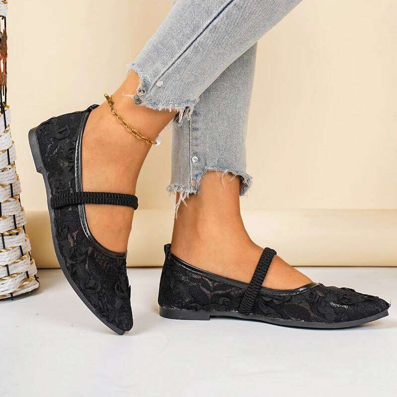 Spring 2025 New Women's Pointed Fashion Casual Single Comfortable Soft soled Flat Shoes