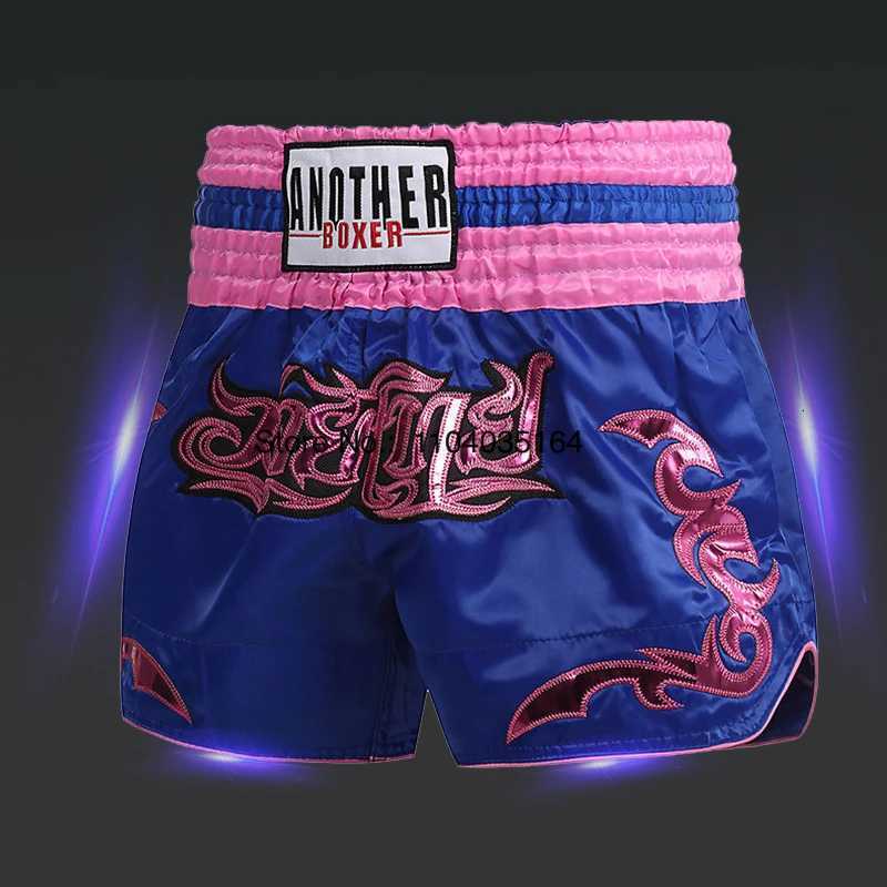 Muay Thai Shorts Thai Boxing Shorts Men Women Child Satin Martial Arts MMA Clothing Thaiboxing Fight Grappling Kickboxing Pants X260306