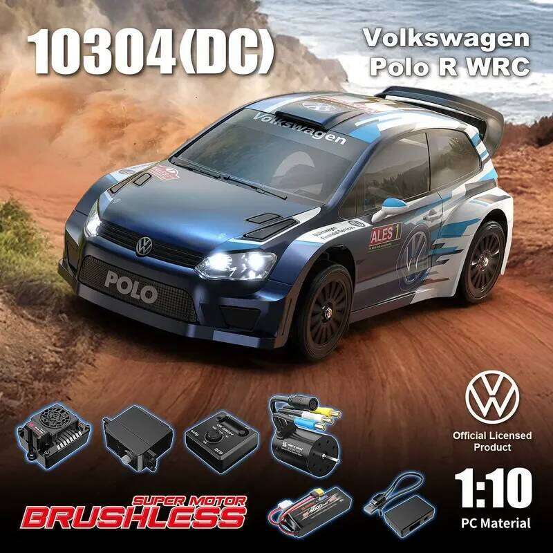 In StockMjx 10304 Hyper Go 1/10 Rc Endurance Race Simulation Of High-Speed 4wd Drift Climbing Car Hot Toys C260305
