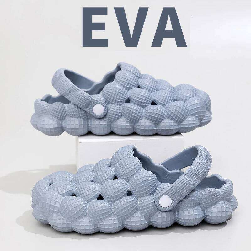 Litfun Cute Women Slippers Bubble Ball Summer Indoor Massage Cloud Slide Outdoor Closed-toe Fashion Beach Casual Sandals
