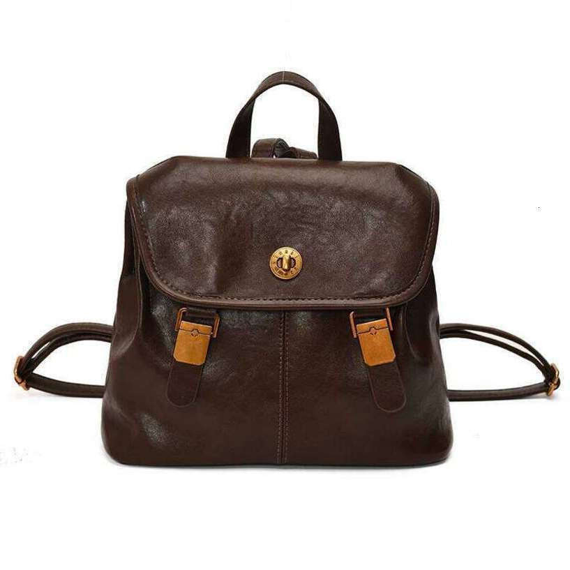 TAURUSCIAGA Women Small Pu Leather Backpacks 2025 New Korean Fashion Vintage Luxury Backpack Student School Bag Back Packs Noble Temperament Bag