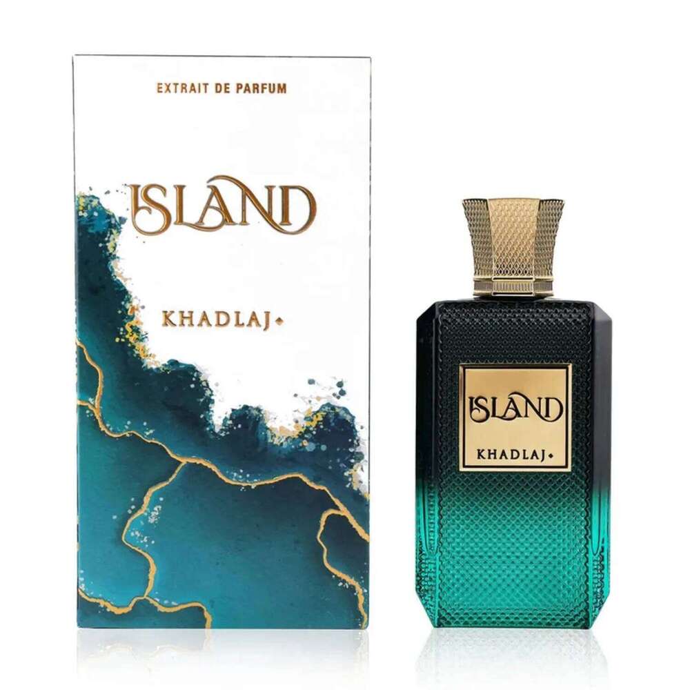 Island Extrait De Parfum 100ml Unisex Tropical Fragrance Bergamot Coconut Ginger Pineapple Amber Tonka Sandalwood Long Lasting 26H0306