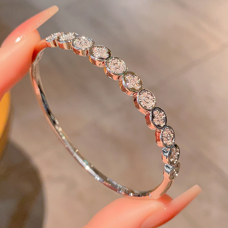 Bracelet And Fashion Jewelry Simple Star Heart Hip Hop Metal Punk Style Bracelet Evil Eye Open Bracelet