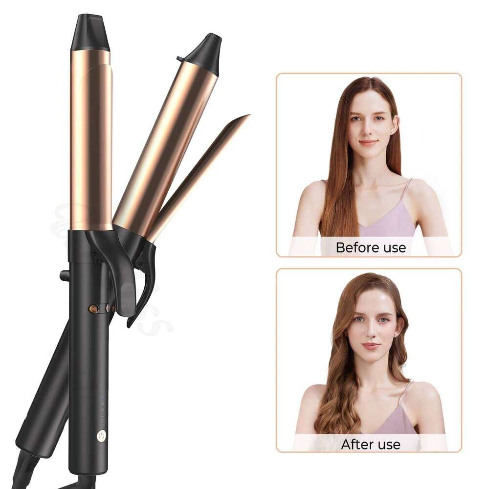 Automatic Rotating Curling Wand 32mm Curler Professional Styler Salon Curls and Waves Ceramic Hair Waver Iron 26Y0306