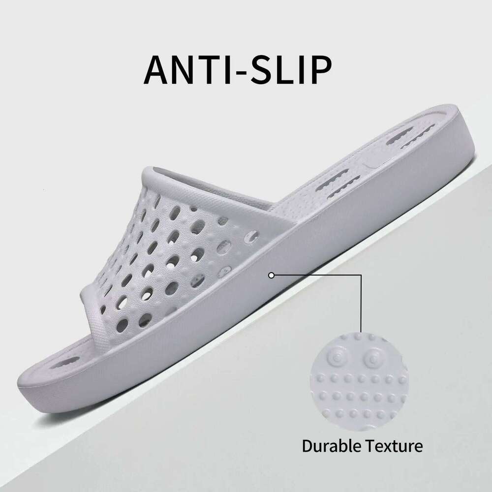 Litfun Summer Fashion Beach Sandals With Arch Support Lightweight Antislip Bathroom Cozy Flat Slides Women's Slippers