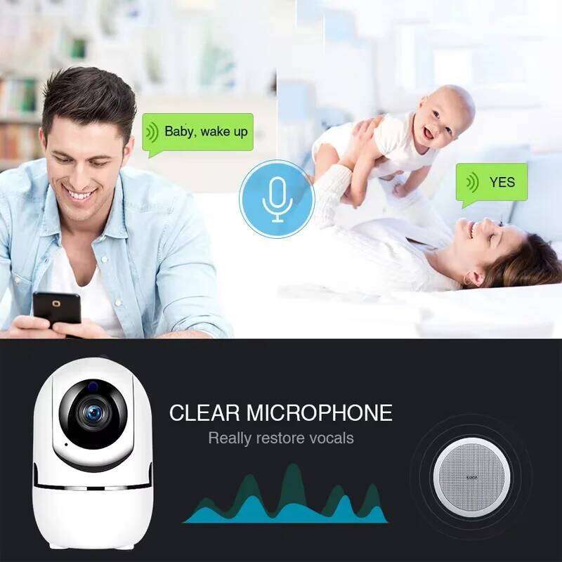 Wifi IP YCC365 Plus Smart Home Auto Tracking 1620P Full Night Vision Network Wireless CCTV Video Baby Security Camera 26W0306