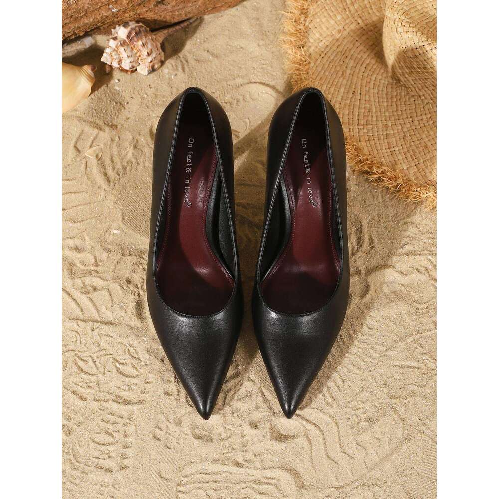 Women's Fashionable & Elegant Slip-On Stilettos: Versatile, Comfortable, and Breathable