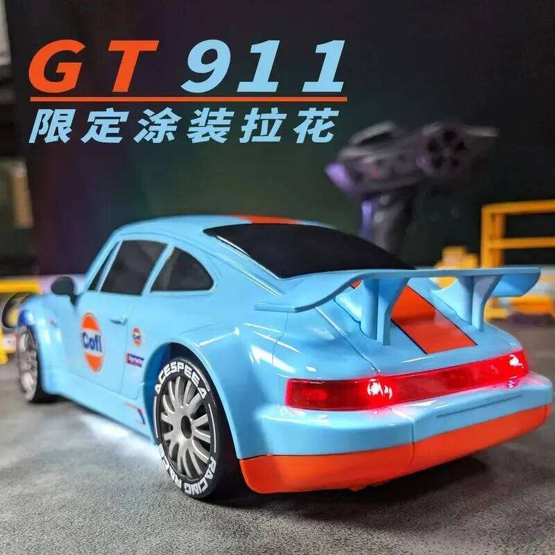 2025 new remote control limited edition Rc Drift Gt 911, full-size accelerator, four-wheel drive, racing car, boy toy. C260305