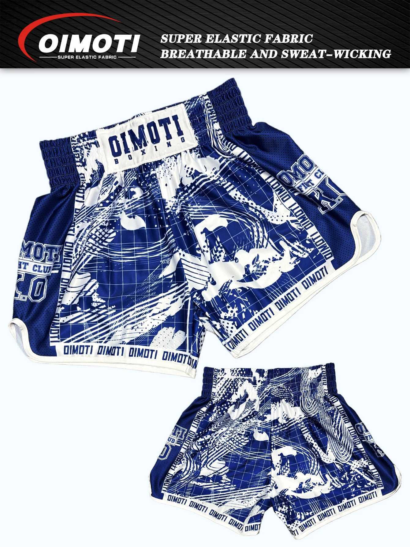 ONE Fitness Quick Dry Elastic Sports Shorts for Men Casual Martial Arts Boxing Wrestling Training Pants X260306