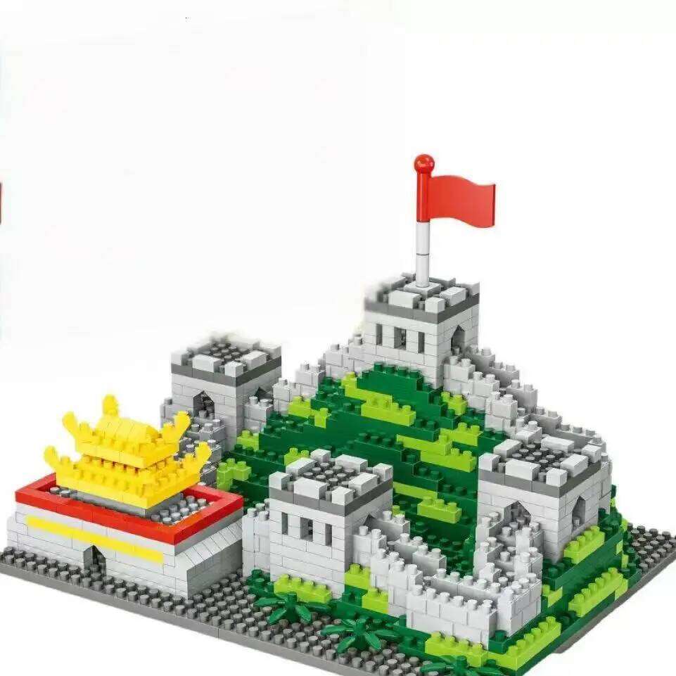 Yellow Crane Tower Miniature Building Blocks Chinese Architecture Model Educational DIY Toy Gift for Kids Adults Z260306