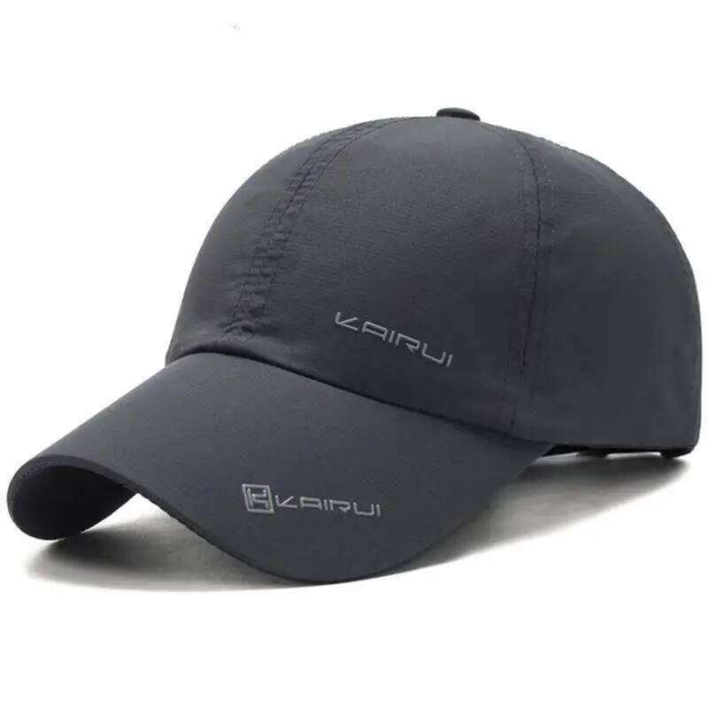 Unisex Breathable quick drying Snapback Baseball Caps Spring and Autumn Outdoor Adjustable Casual Hats Sunscreen Hat Y260304
