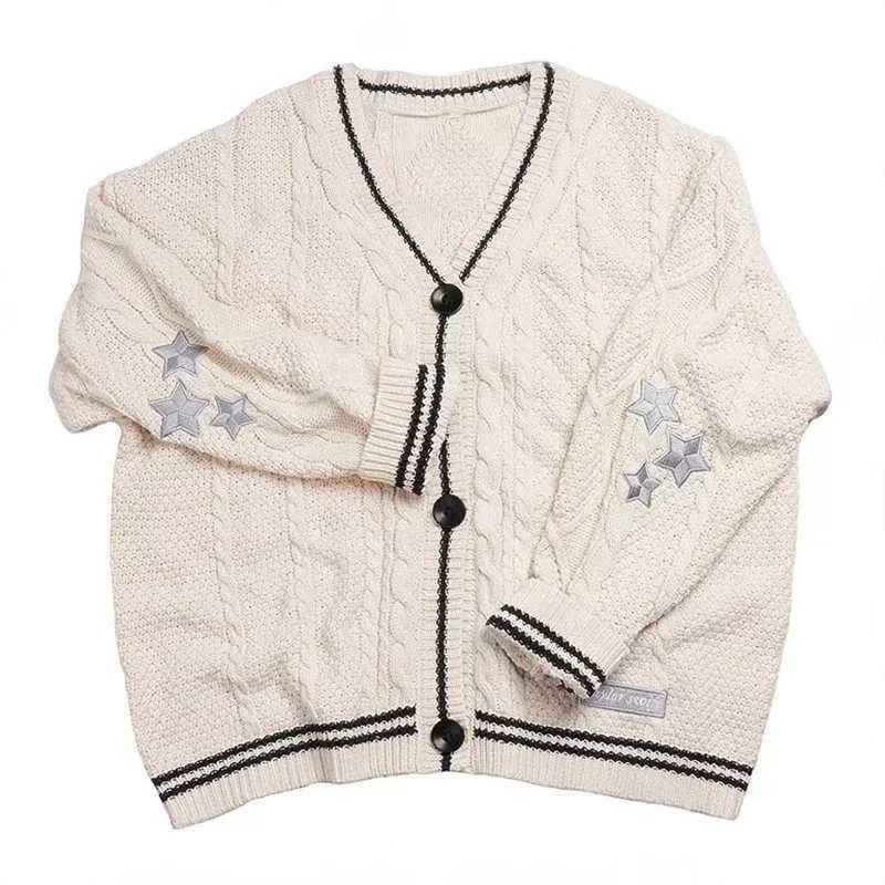 Lover Cardigan with Star Embroidery Pink Heart Cosy Soft Knit TS Cardigan Tay Sweater Jacket Vintage Fall Winter 1989 M260306