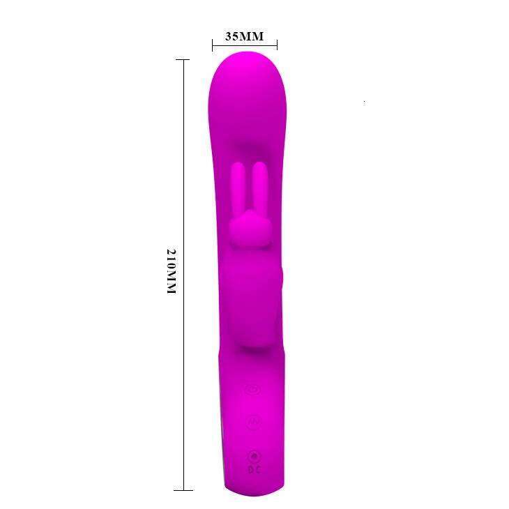 Pretty Love 12 Speed G Spot Rabbit Women Double Vibrators Clitoris Sex Products Toy For Adult W260305