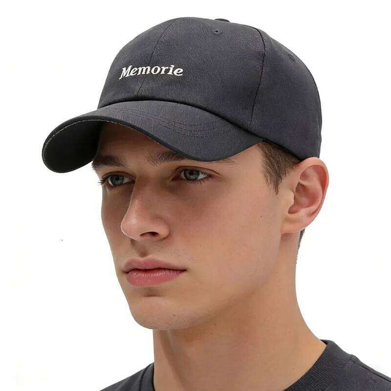 Unisex Korean Style Baseball Cap with Letter Embroidery, Casual Sunshade Hat Y260304