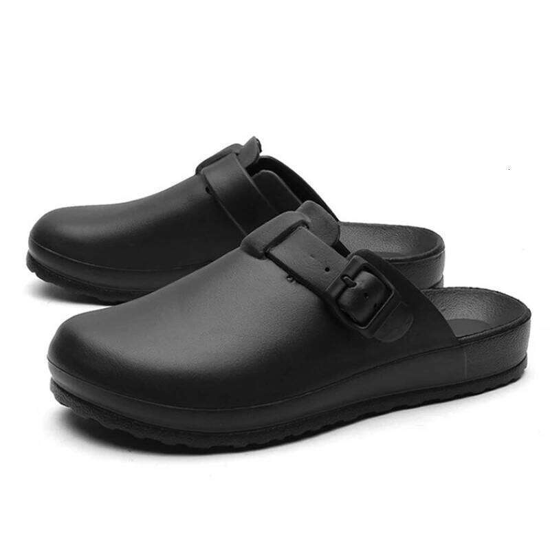 Litfun Fashion Clogs Anti-Slip Lab Waterproof Medical Women Men Working Slippers Shoes Nurses Soft Eva Slides