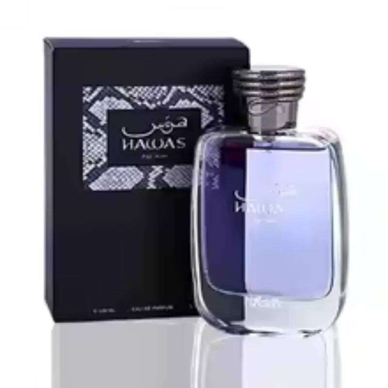 Hawas men's cologne eau de toilette spray 100ml 3.4oz, premium Arab perfume 26H0306