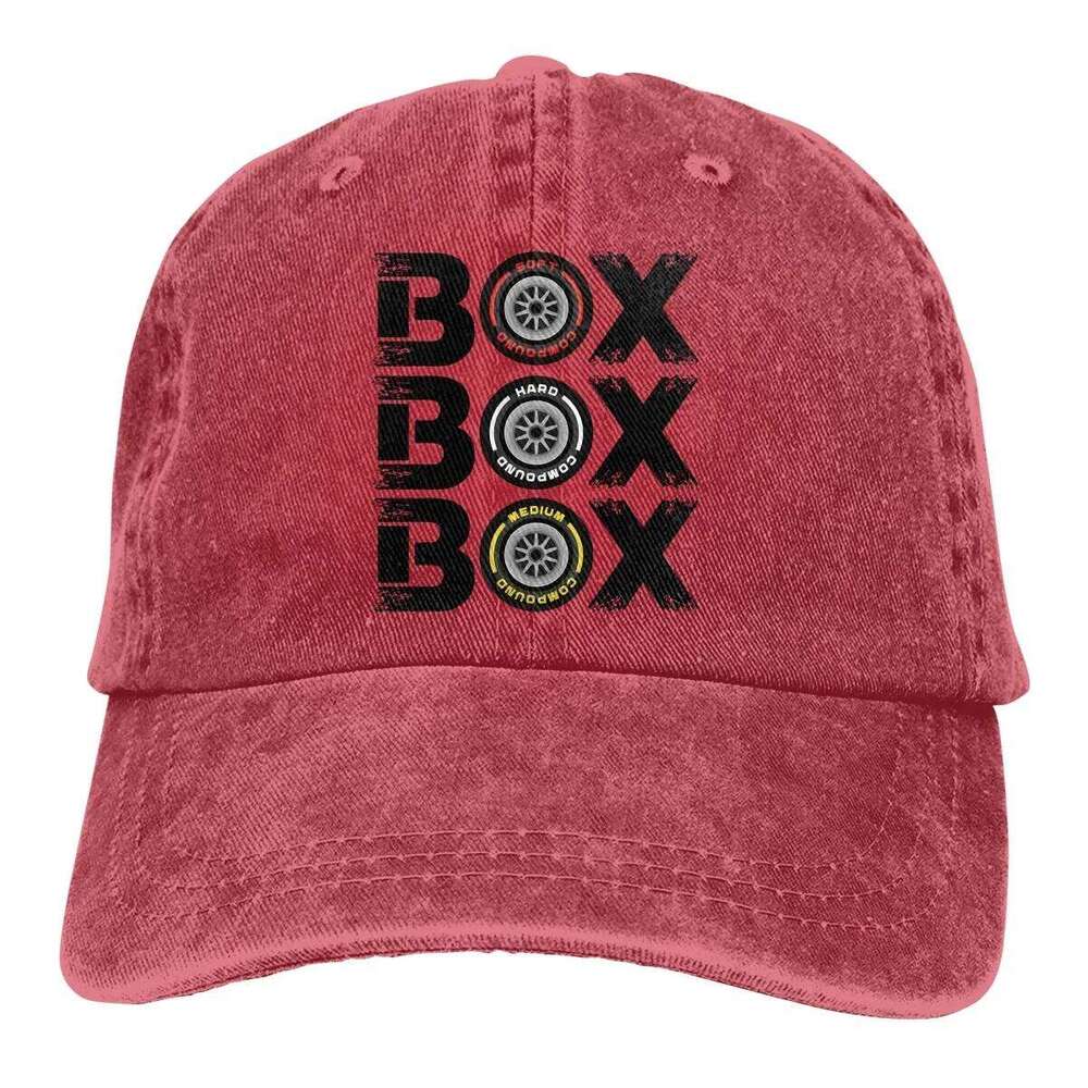 Box Tyre Compound V2 Baseball Cap Men Formula 1 F1 colors Women Summer Snapback Caps Y260304