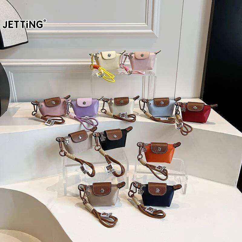 Y2K Exquisite Fashion Mini Handbag Wallet Simple Solid Color INS Korean Style Portable Storage Makeupbag Girl Women BirthdayGift C260304