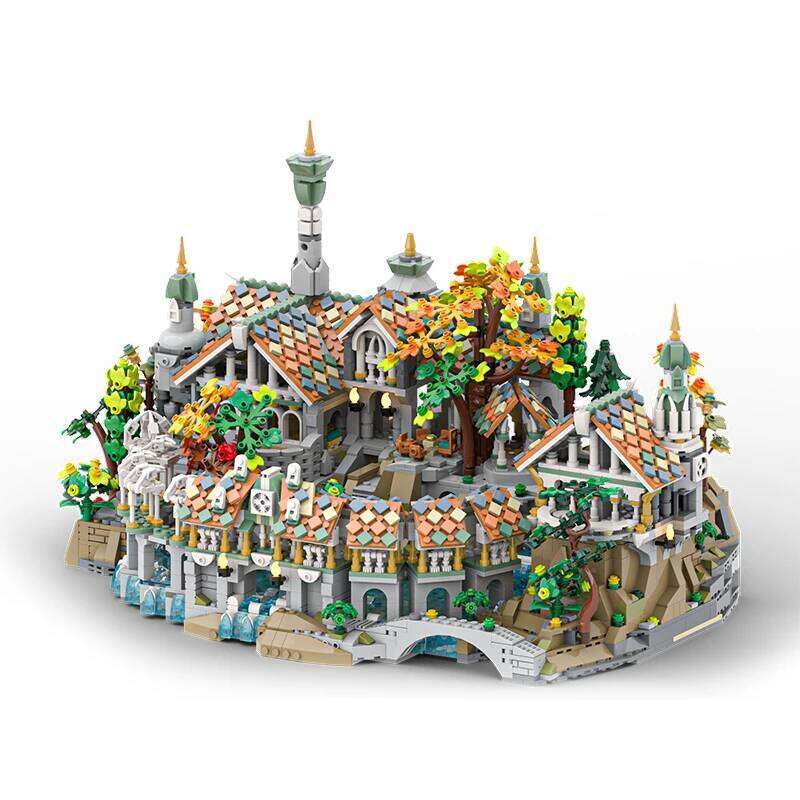 Movie Rivendell Medieval Castle Sets,City Modular Building Assembly Brick Blocks Model Kit,Toys Gifts Kid Adult 4406PCS Z260306