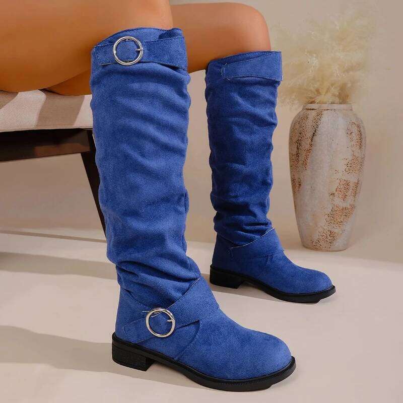 2025 autumn winter new retro minimalist fashion fashionable and comfortable women's boots