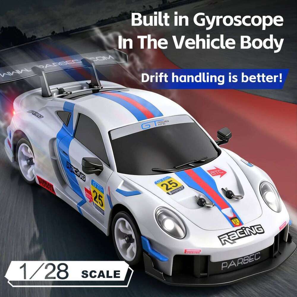 WLtoys 1/28 RC Drifting Car 284191 284019-A Upgraded Gyro 4WD High Speed Radio Control Model 2.4G Drift Racing Vehicle Mini Gift C260305